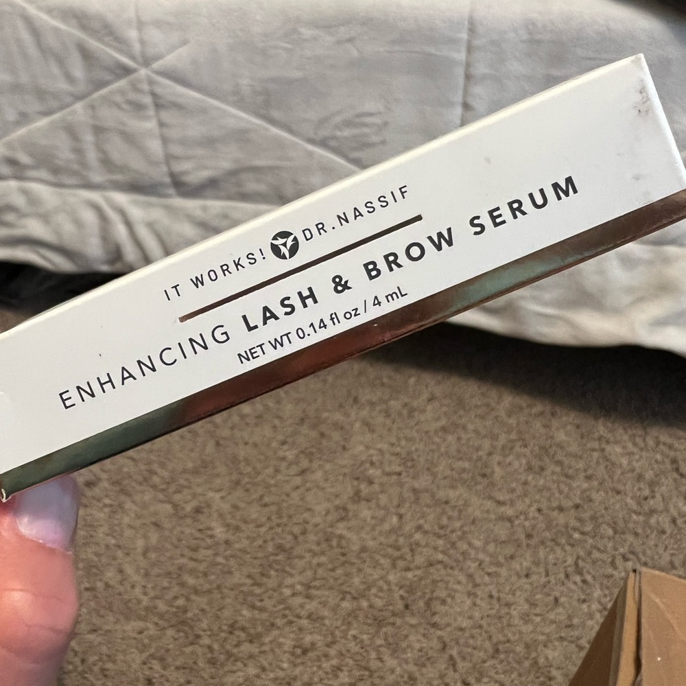 Enhancing lash and brow serum
